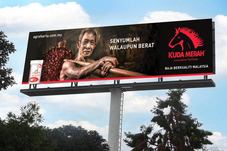 Kuda Merah Billboard Design
