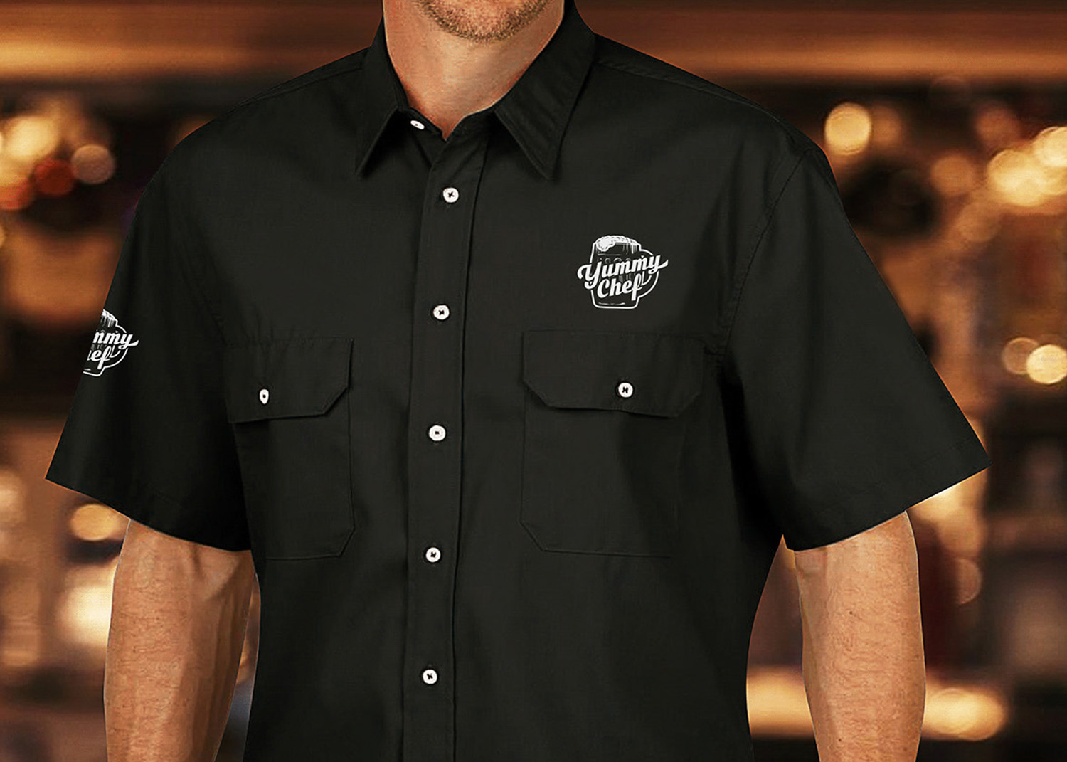 yummy chef uniform